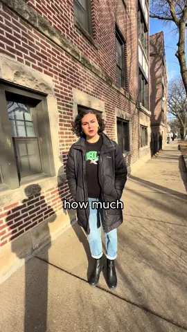this is how much @michelle_elizabeth_horn pays for rent in Chicago! #chicago #apartmenttour neighborhood: edgewater work: photographer & bartender 