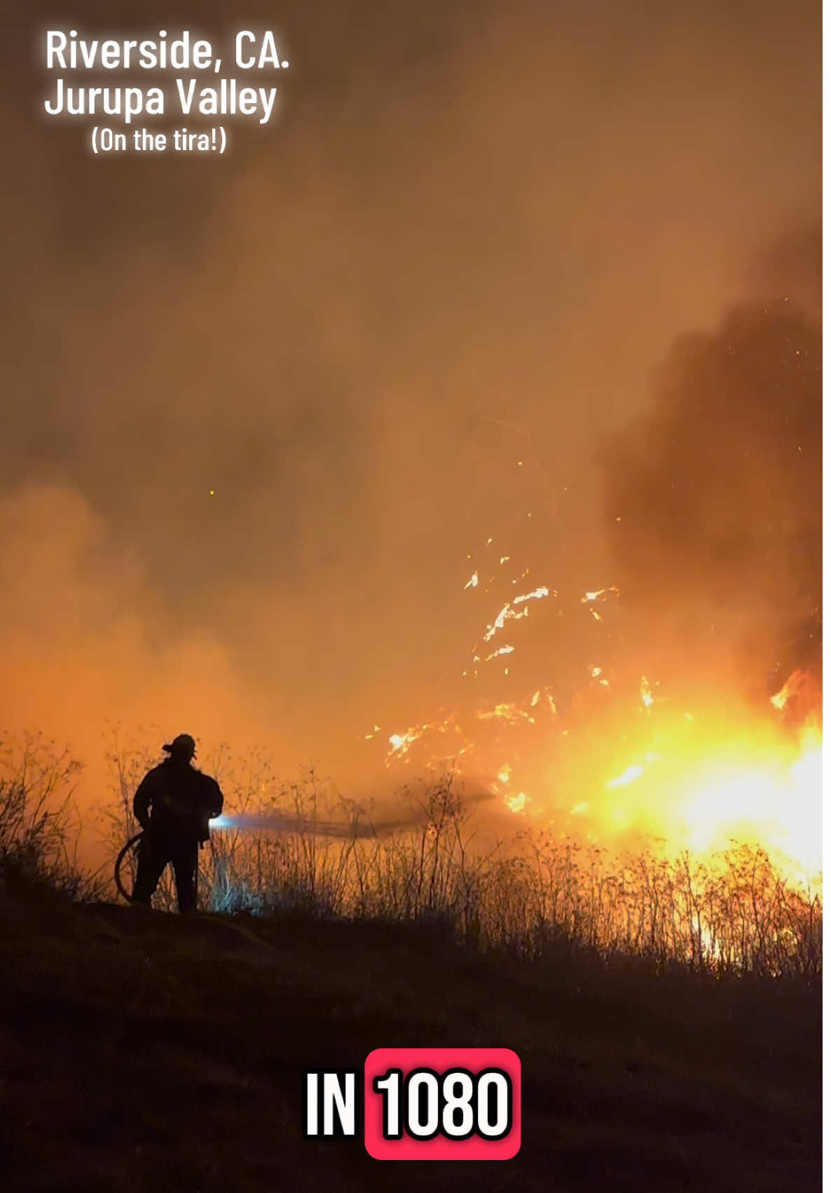Can I get the Pulitzer Prize already? #onthetira #foonewsnetwork #riverside #california #fire 