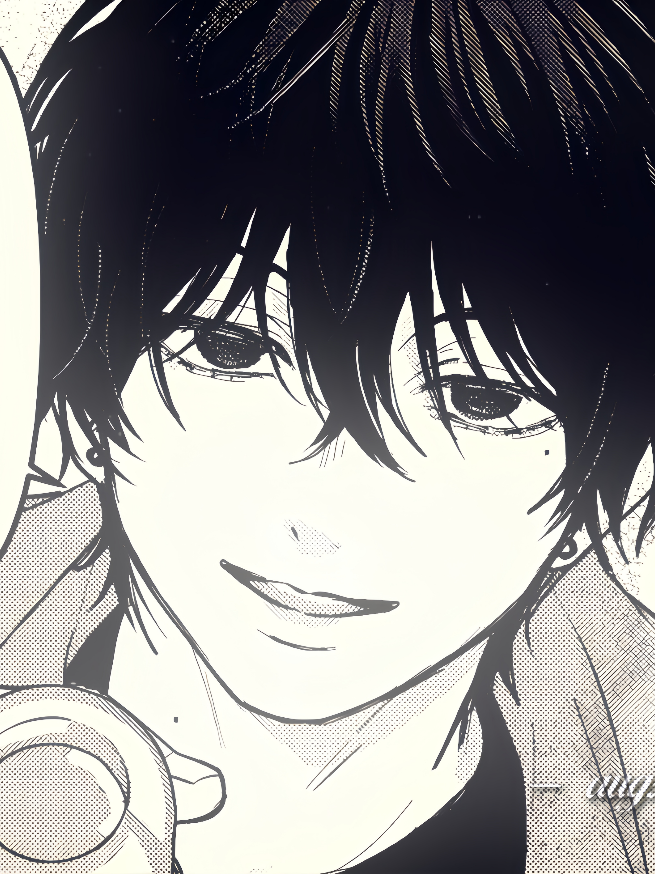 #SHIINA — im currently obsessed w this manga #dameotoyabaotoko #ダメ男とヤバ男 #manga 