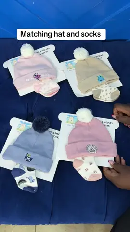 Matching hats with socks available  #babyshop #zawadibabyshop 