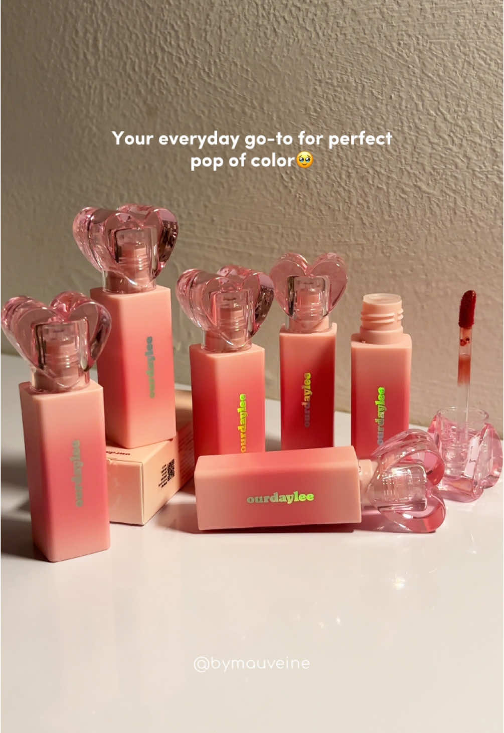 Ourdaylee kenapaa gemes2 semua produknya😭😭🫶🏻 #ourdaylee #ourdayleeliptint #kissofloveliptint #liptint #liptintlokal #liptintviral 
