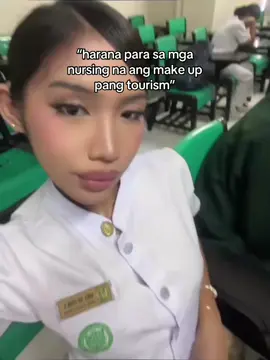 mæm nursing or tourism? #latinatrend #fyp #nursingstudent #makeup 