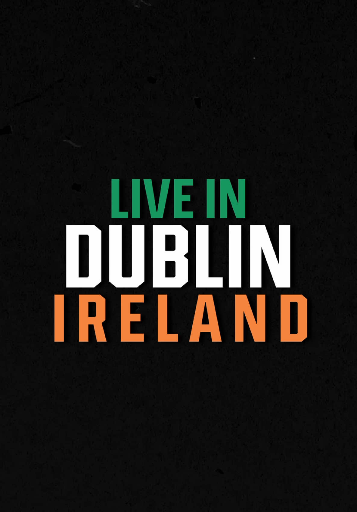 We’ve added a second show at the 3 Arena Dublin to our Irish tour! #rollwiththepunches 