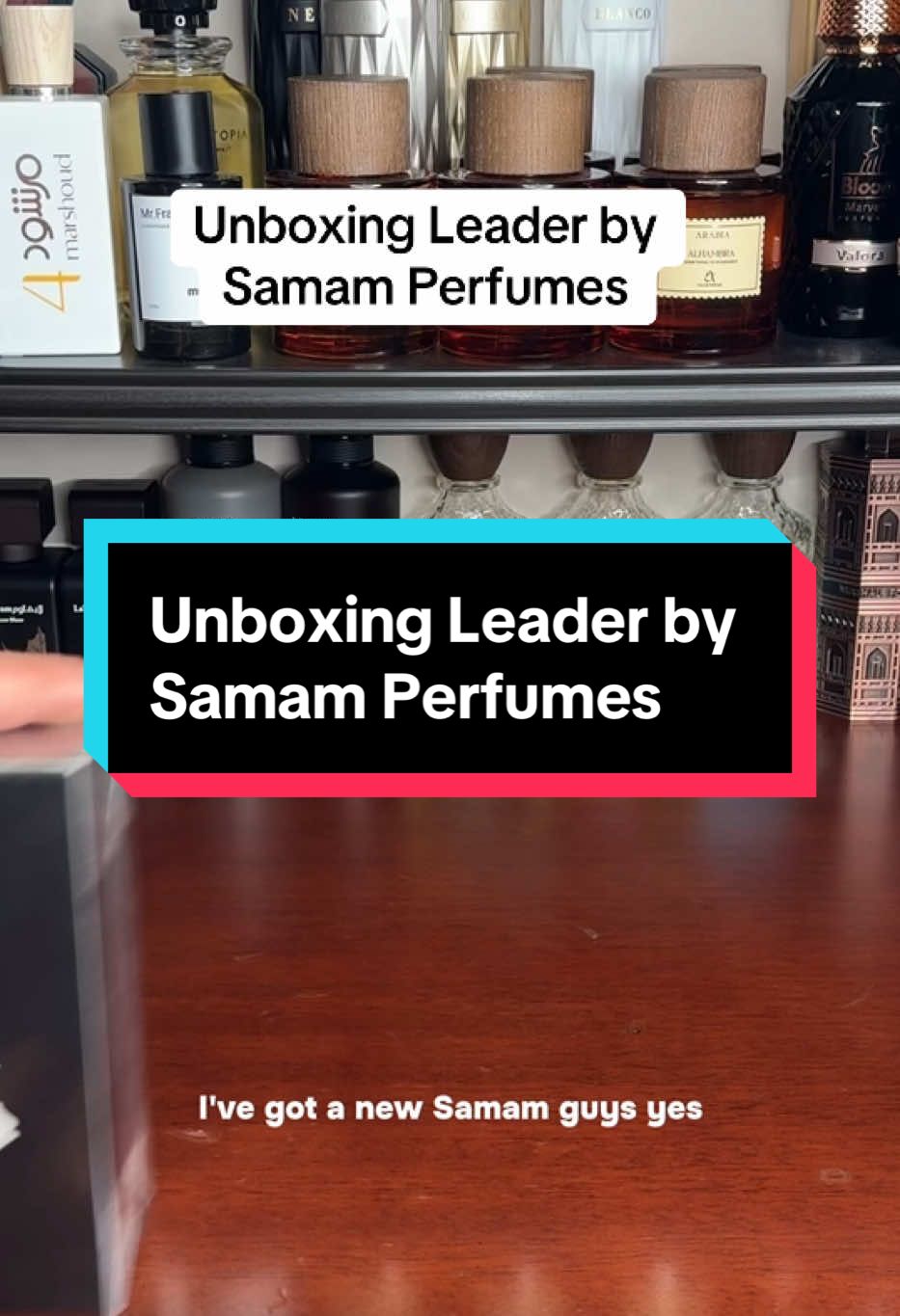 Unboxing Leader by Samam Perfumes. #mrfragz #fragrance #fragrancecollection #samamperfumes #samamfragrances #samam #samamleader #solepatchouli @The Perfume Smell 