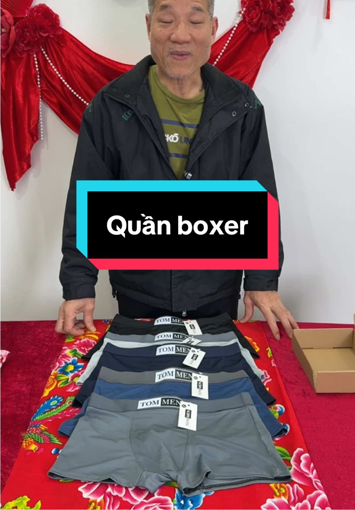 Combo 5 quần dáng boxer chất thun lạnh cao cấp #xuhuongtiktok #thinhhanh #quanboxermenpro 
