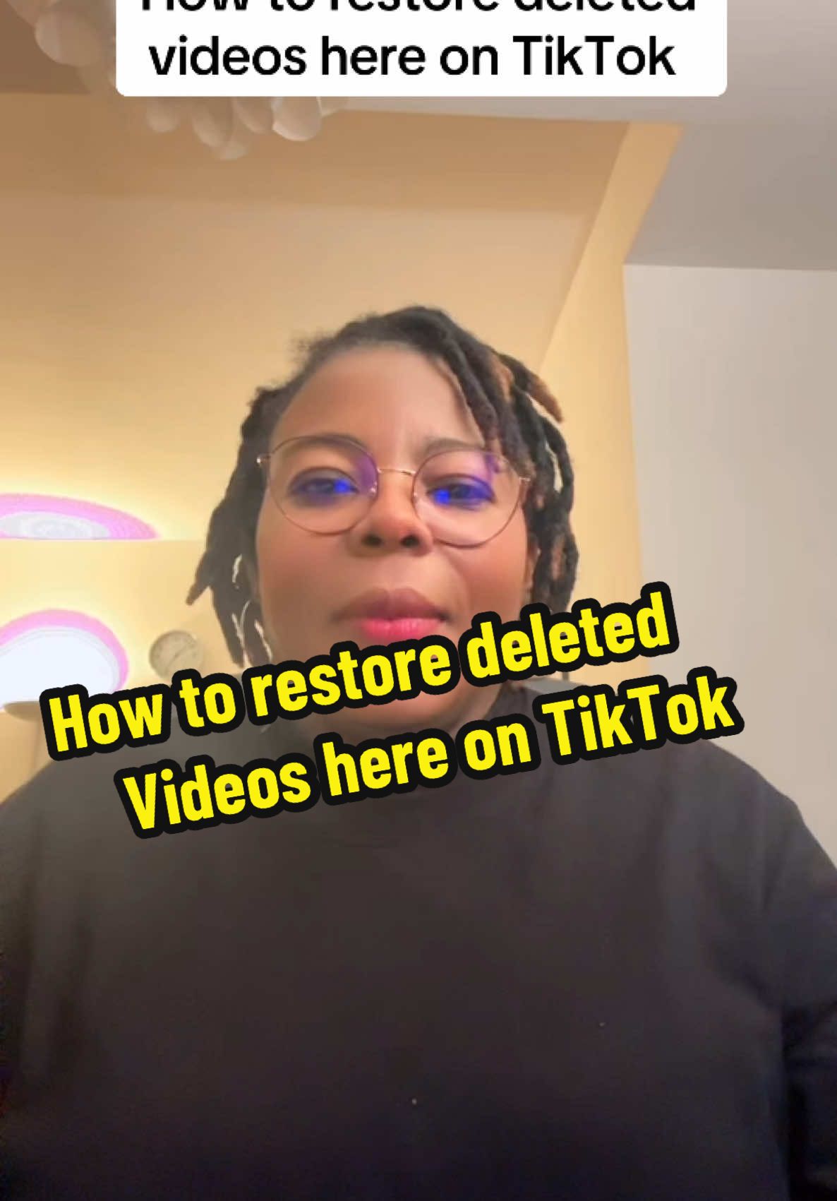 How to restore deleted videos here on TikTok#tiktoktutorials#tiktoktips#contentcreator#videos#mercyadebayo 