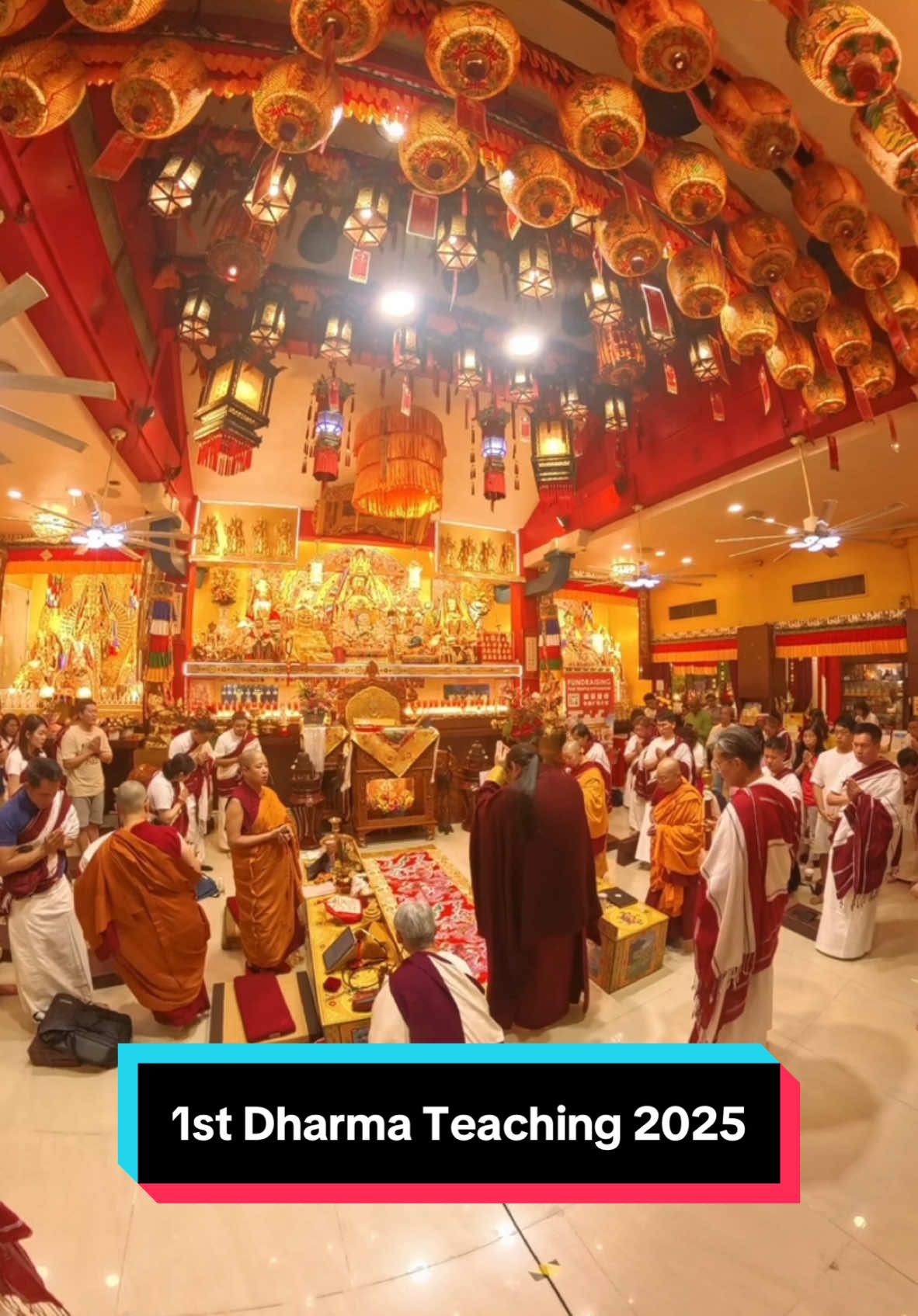 ☸️ 1st Dharma teaching in 2025! ☸️ May the Buddhadharma flourish far and wide!  #buddhism #buddhadharma #dharma #buddhateachings #tibetanbuddhism #phatgiaovietnam #vajrayana #佛法 #buddhist☸💫 #buddhist #fypsingapore🇸🇬 #fyp #singharinpoche #thekchencholing 