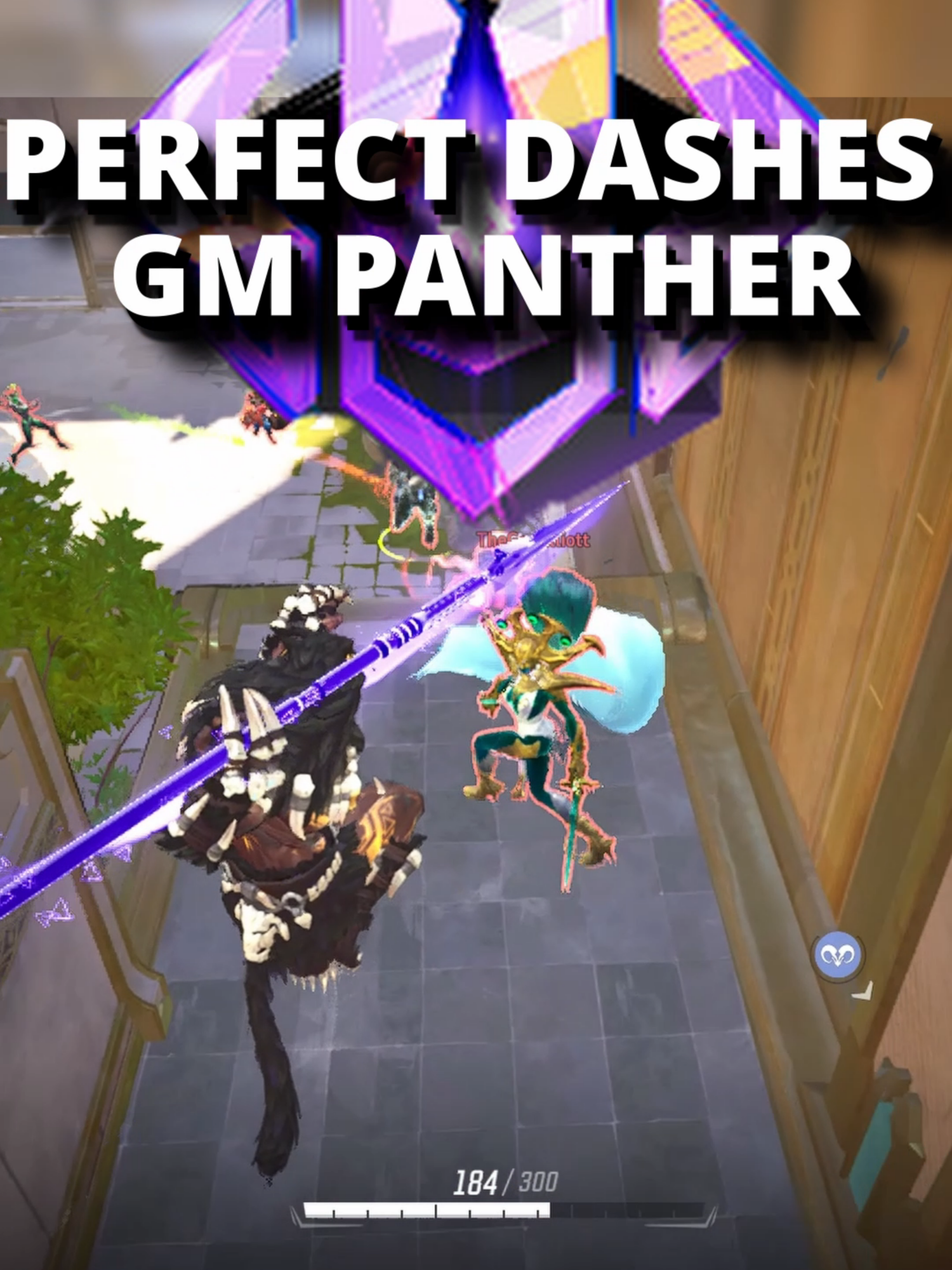 PERFECT DASHES GM PANTHER #marvelrival #marvel #blackpanther#fyp #grandmaster #gaming #edit