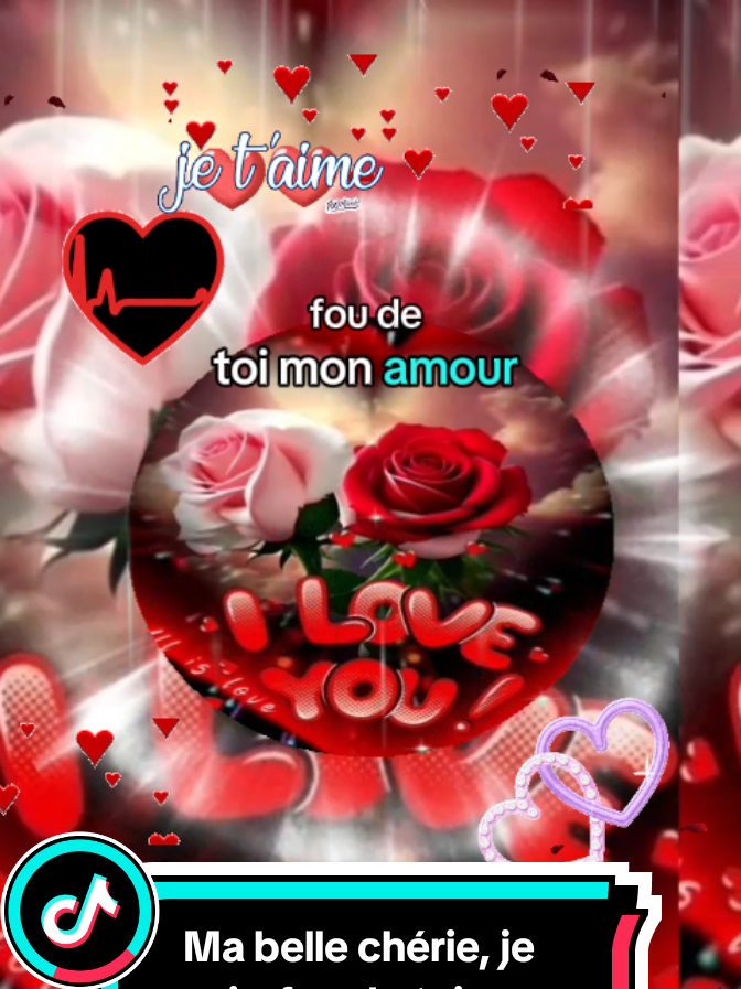 Ma belle chérie, je suis  fou de toi mon amour &message d'amour touchant &happy saint Valentin day#messaged '#loveyou #happyvalentinesday #amour #amoureux #amoureuse #cejourlà #pourtoii #foruyou #videoviral #shorts #shortvideo #mysterious 