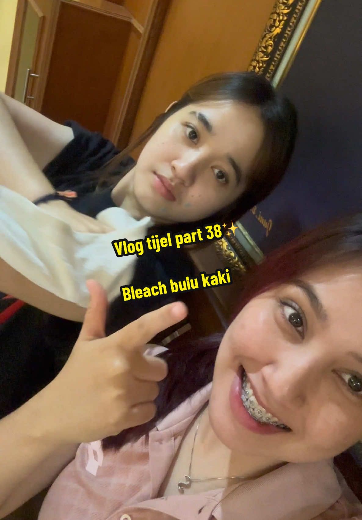 kita kudu sering2 nyalon ga sii, besok luluran sambil di pijet yukss😗 @ria  #Vlog #nyalon #bleach #fyp #fypシ゚ 