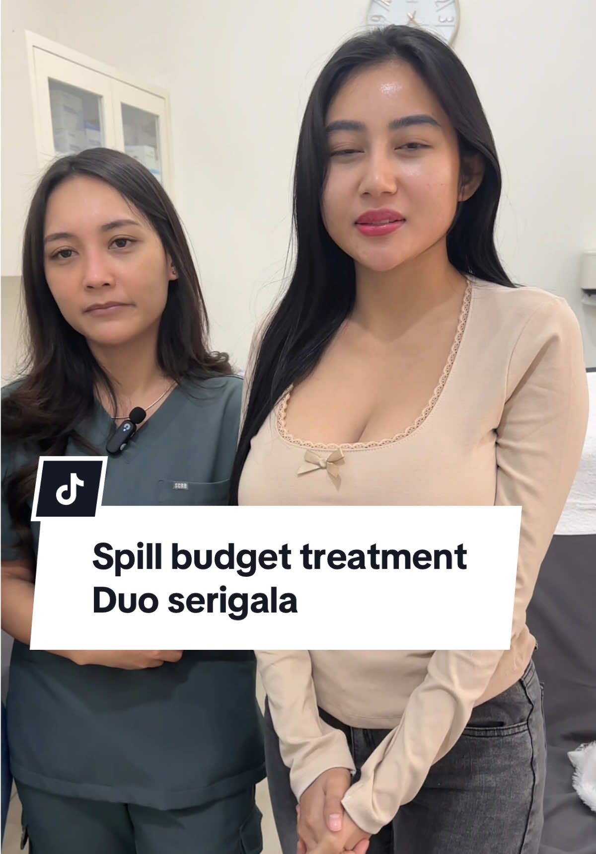 Spill budget treatment @Pamelaaaasafitrireall @MEY DUO SERIGALA @dr.elsatjia #treatmentwajah #pamelasafitri #duoserigala #klinikkecantikanjakarta #glowing #foryoupage 