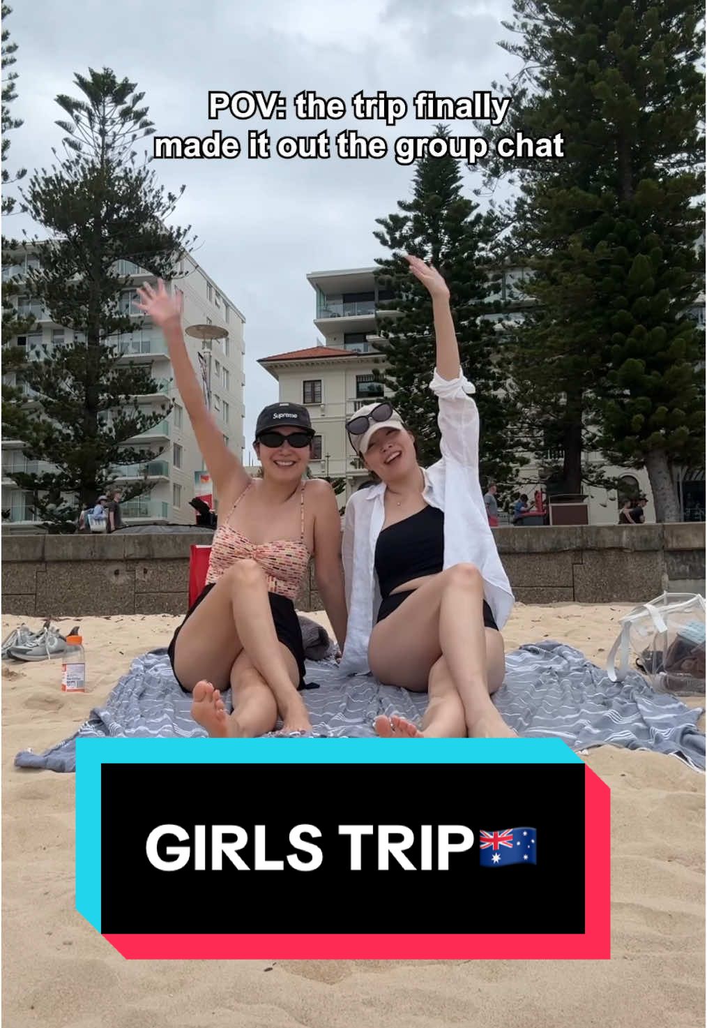 My hubby Derek oppa may also be part of the group chat 😝 @Soobeauty and I are finally in Sydney!  We absolutely LOVE it here. #euniunni #eunisoo #sydney #australia #girlstrip #lifeinsydney #manlybeach