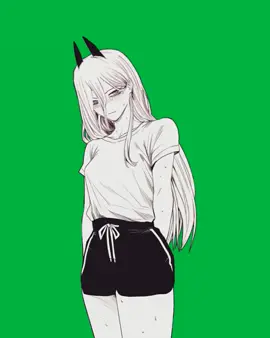 yang butuh butuh aja🗿 #gfxanime #greenscreen #editing #chainsawman #gfxdesign 