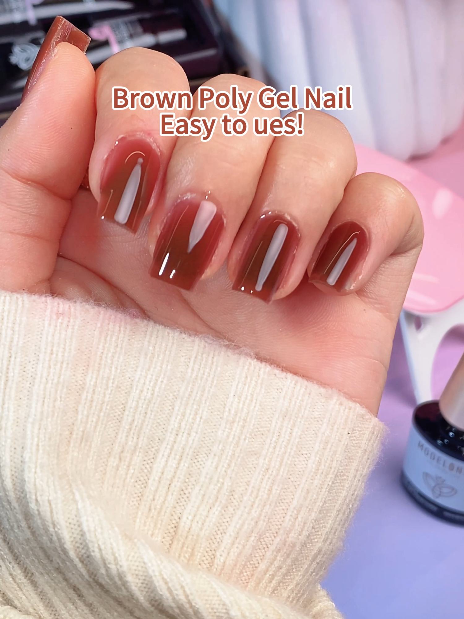 Valentine’s Day Deals!So petty!Try this poly gel kit!Make your nails look gorgeous!#nail #nails #nailsoftiktok #easynail #polygeltutorial #polygel #valentinesdaygift