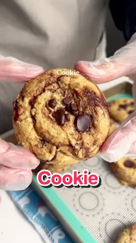 Cookie 🍪. Recipe linked in my bio. #cookie #cookies #dessert #chocolate #baking #Recipe #fyp #viraltiktokvideo #viralvideos 