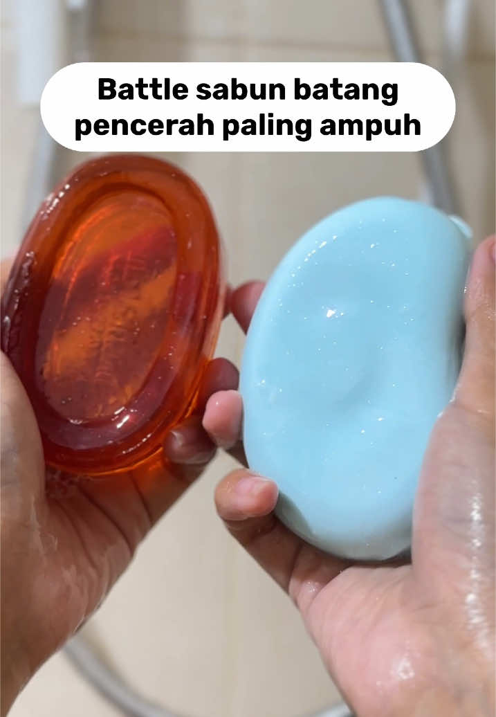 Battle sabun batang pencerah paling ampuh🫶🏻🥰  #BrightyIndonesia #SabunPencerah #SabunPencerahKulit 