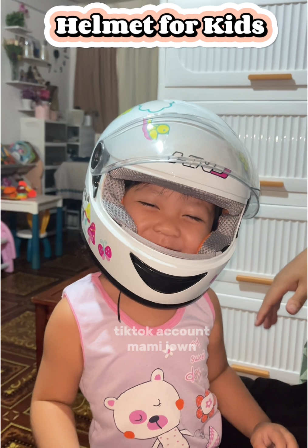 ayan mima deserve ng anak mo ng helmet🥰 #helmetforkids #helmetforkidscartoonscharacters #kidshelmet #fullfacehelmet #helmet 