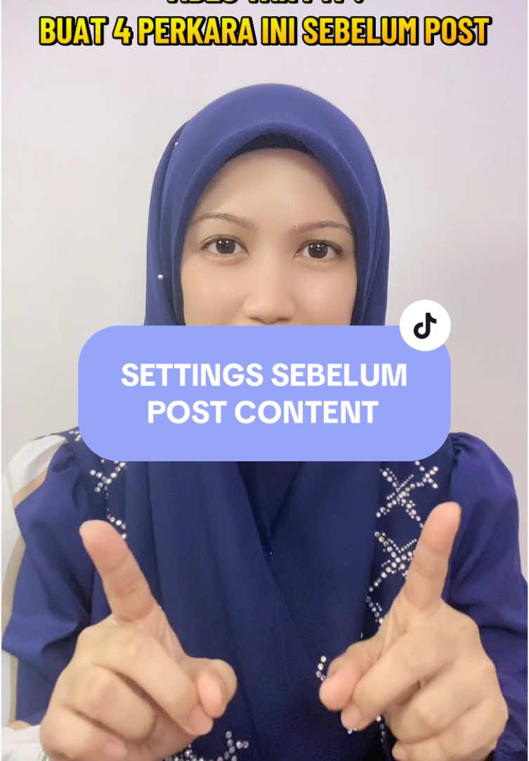 Setting 4 fungsi ini dulu sebelum post content ✨ #creatorsearchinsights  #SahabatBossKay  #sahabatfath  #newbietiktok  #growmyaccount 