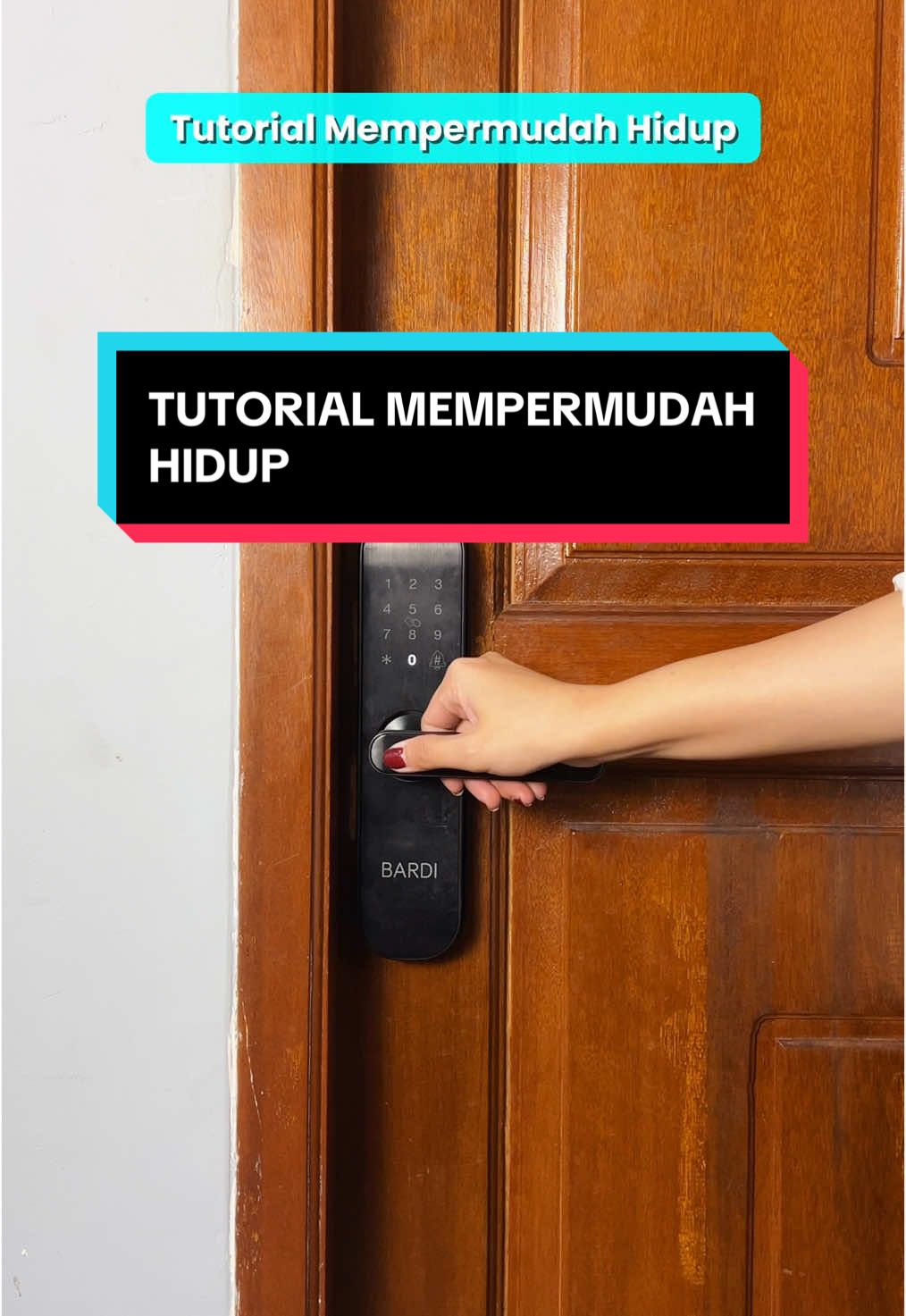 Biar rumah kamu aman mencegah kedatangan maling, mending ganti handle pintu kamu menjadi BARDI Smart Door Lock 😍 Cek produknya sekarang di keranjang 😍 #bardijakartaofficial #bardismarthome #smarthome #doorlock #handlepintu 