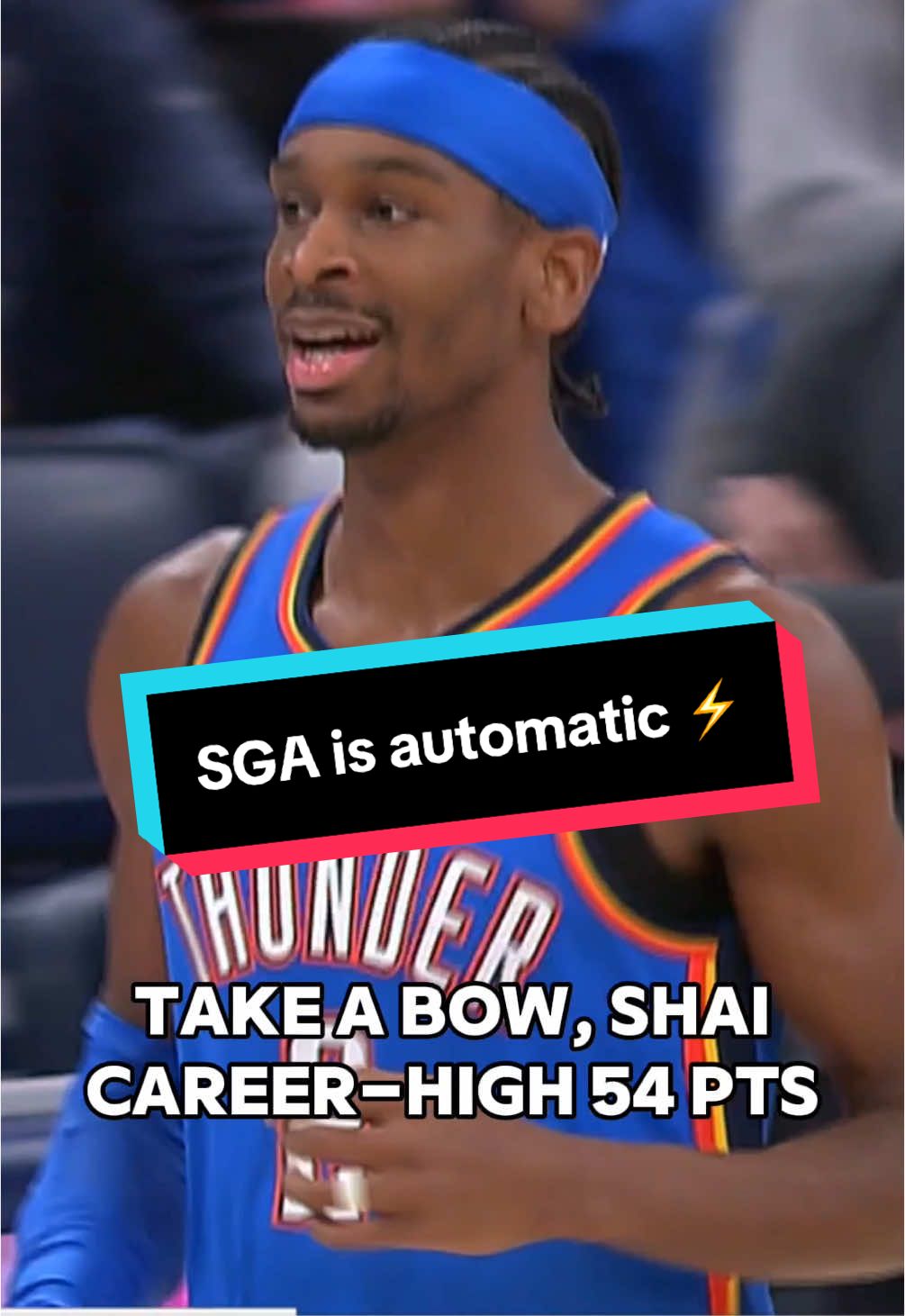 SGA shows off his DEEP bag 🎒 #NBAPhilippines #NBAHighlights #SportsOnTikTok #Basketball #ShaiGilgeousAlexander #Thunder