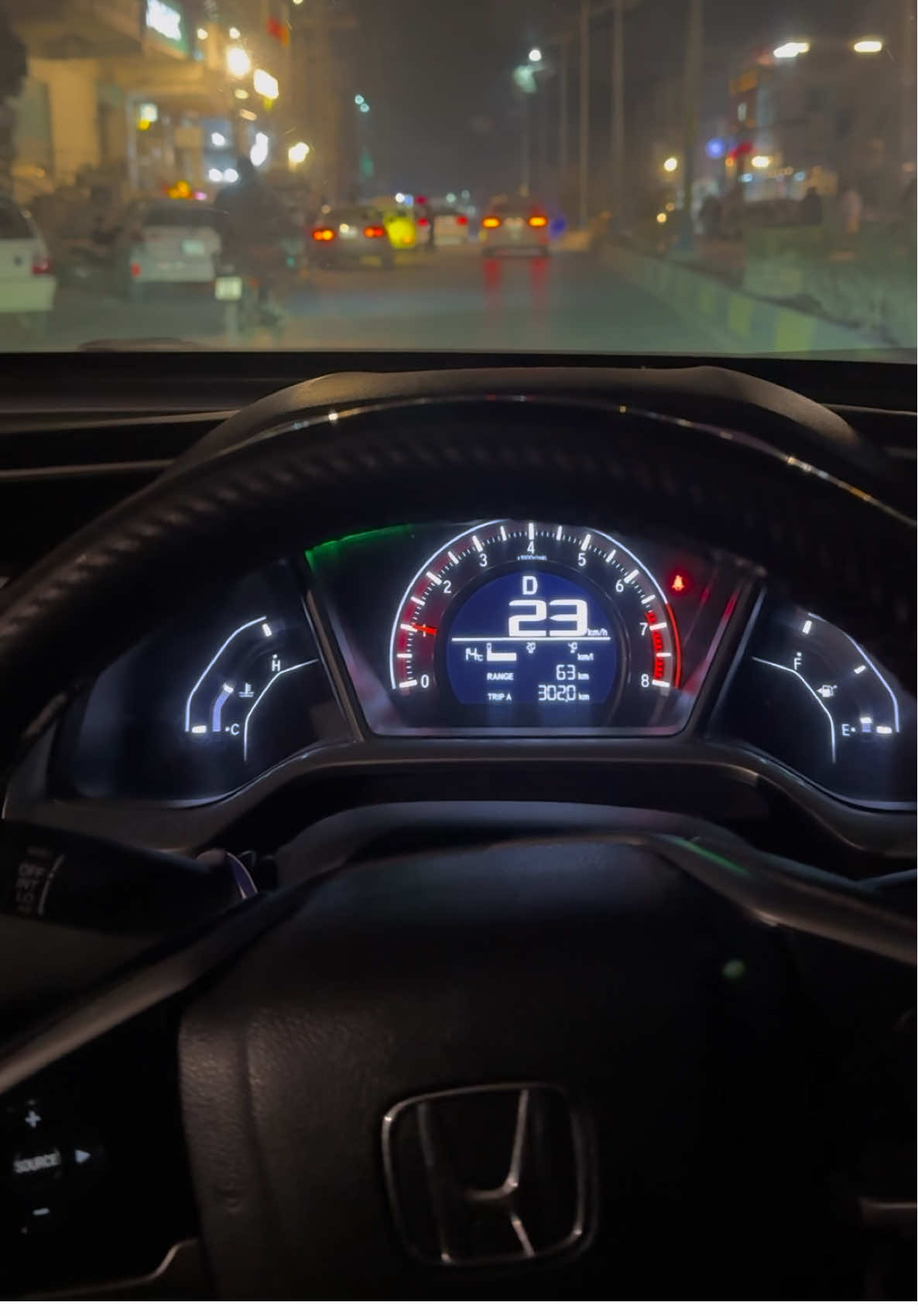 🖇️👀 #nightdrive #civicx #hussainkhan9966👑 