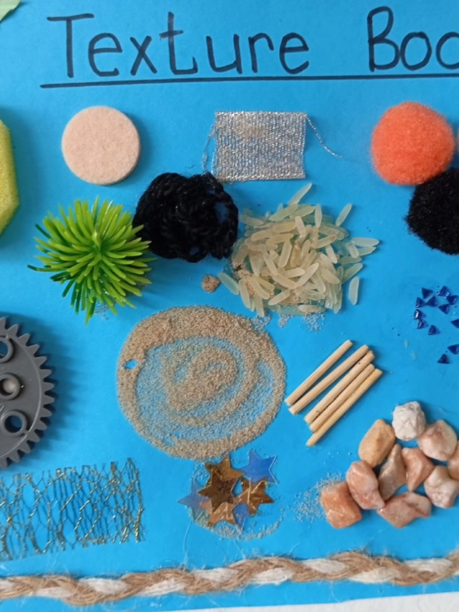 Grade R Homework : Making Texture Boards for 
