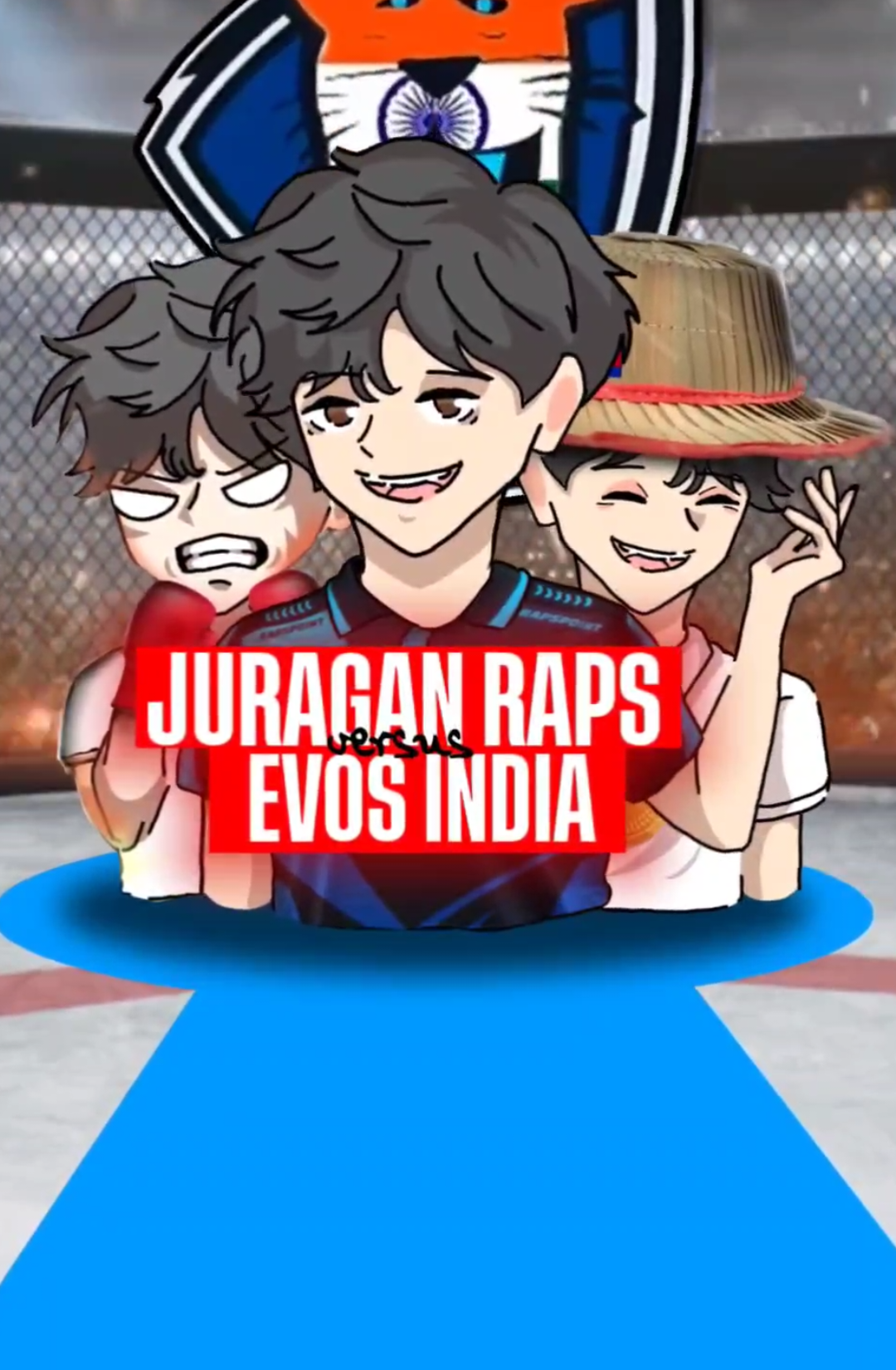 JURAGAN RAPS vs EVOS INDIA🗿 #rapspoint #juraganraps #jokiraps  #mobilelegends #mobilelegends_id #mlbbtiktok #mlbb #mlbbttofficial #mlbbcreatorcamp #evosindia 