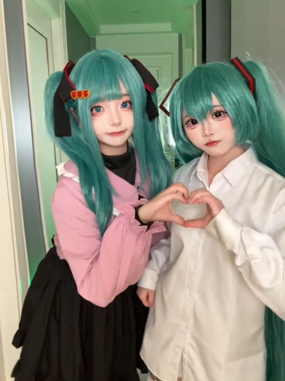 拖孩好可爱，所以哪个是拖孩？ #初音未来cos 