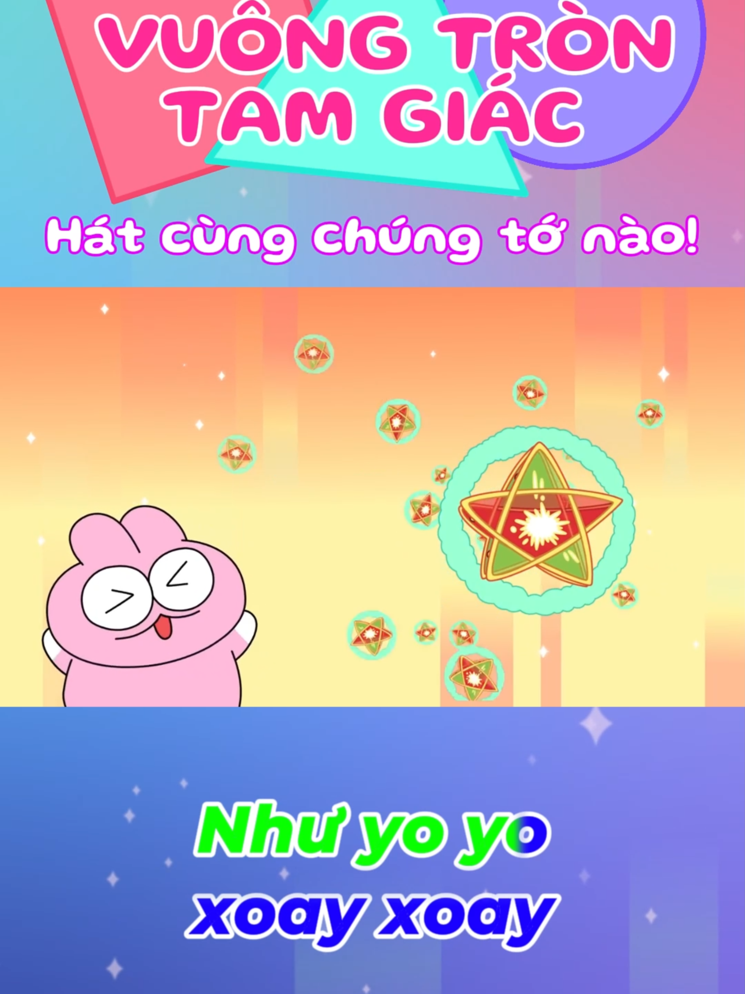 Vuông-Tròn-Tam Giác - Bài hát về hình học siêu thú vị #Scholarverse #Zookiz
