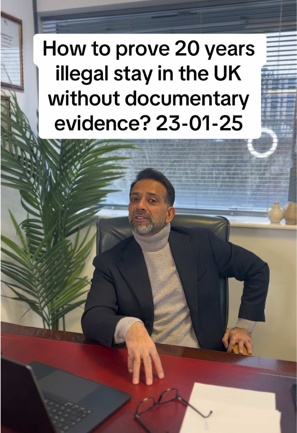 How to prove 20 years illegal stay in the Uk without documentary evidence? 23-01-25 #lawyers #lawfirm #ILR #alibukhari #bukharichambers #fyp #heymrB #UKimmigration #spousevisa #UKcitizen #children #ukborn #20yearsstay #visadocuments