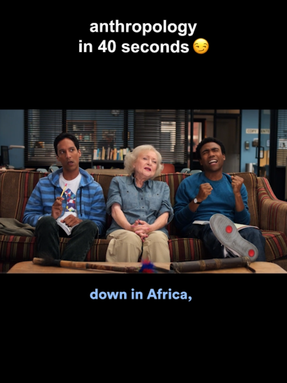 the rap trio you didn’t know you needed 😮‍💨🔥 stream #community on @peacock #bettywhite #tvshow #sitcom #rap