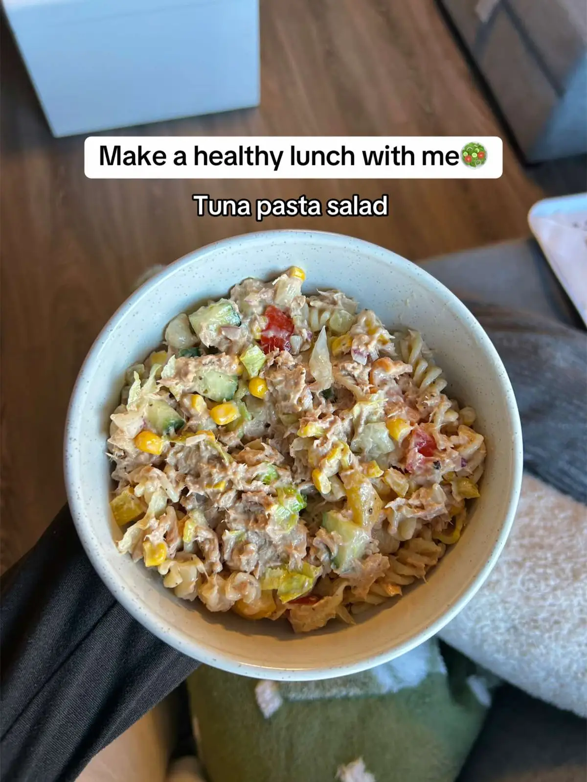 Easy high protein lunch idea #fyp #fy #FoodTok #mealideas #highprotein #lunchideas #tuna 