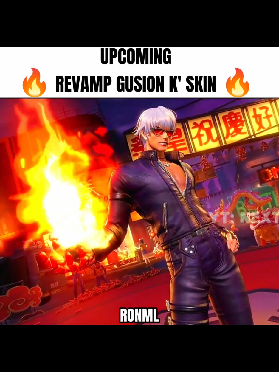 GUSION KOF REVAMP #MLBB #MobileLegendsBangBang #MLBBSkinGifts #MLBBShiningPH #ronml #gusion #gusionkof 