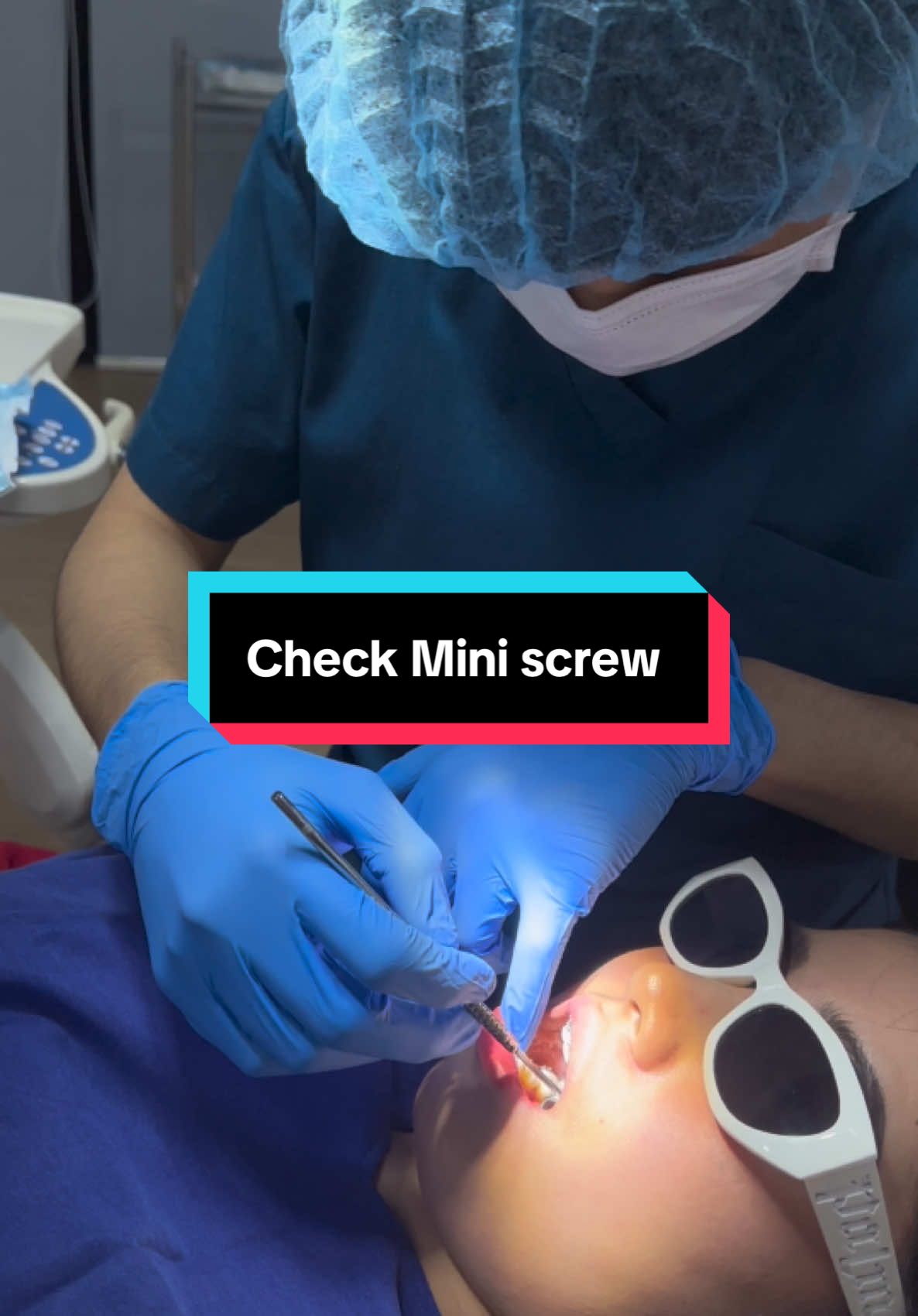 Check Mini screw  #braces #គ្លីនិកធ្មេញគ្រេតស្មាល #greatsmiledentalclinic #braces #ពត់ធ្មេញ 