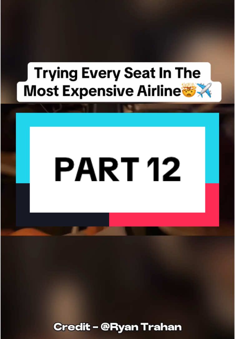 Trying Every Seat In The Most Expensive Airline | Part 12 #entertaining #entertainment #longformvideo #highquality 