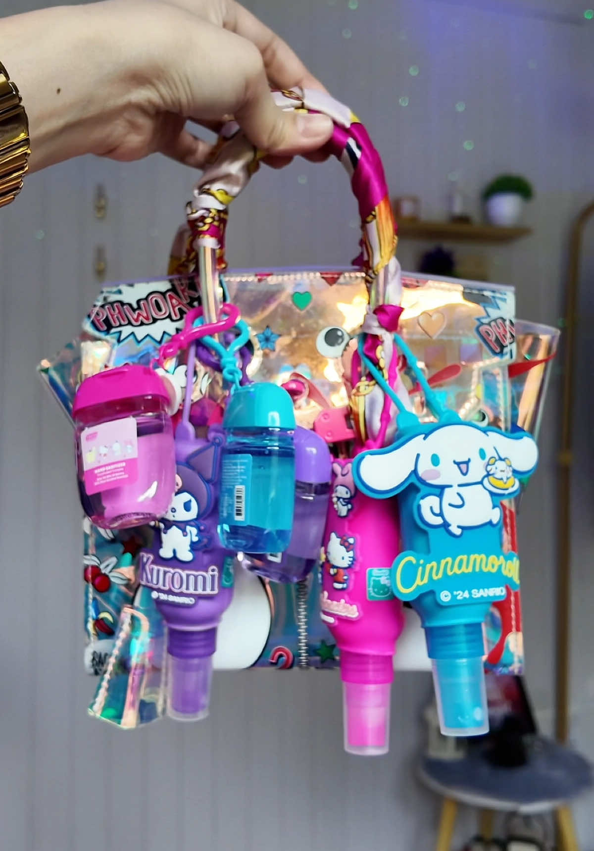 Sanrio Characters Hand Sanitizers & Alcohol by @Fresh Philippines  Kuromi, Cinnamoroll, #scents #perfume #personalcare #trending 