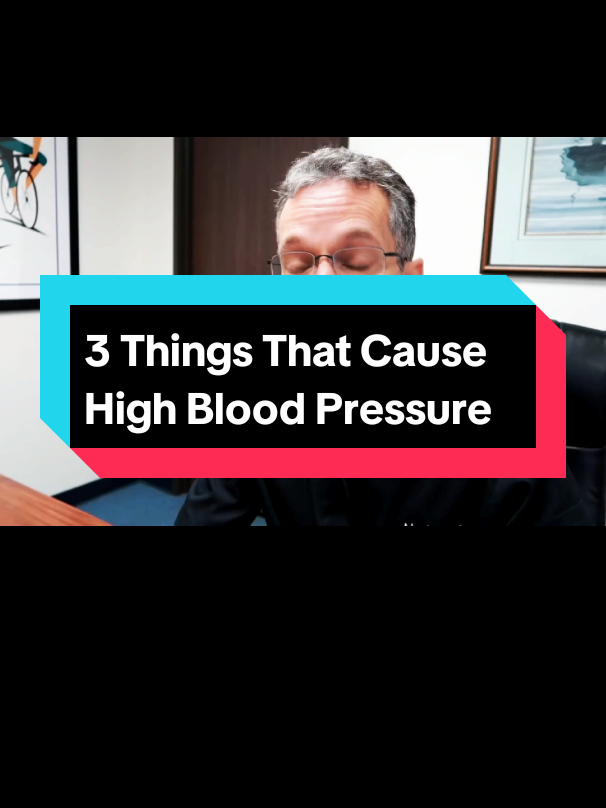 3 Things That Cause High Blood Pressure  #HighBloodPressure #HypertensionCauses #HealthTips #BloodPressureControl #HeartHealth #DoctorExplains #WellnessJourney #NaturalRemedies #HealthyLiving #PreventativeCare 