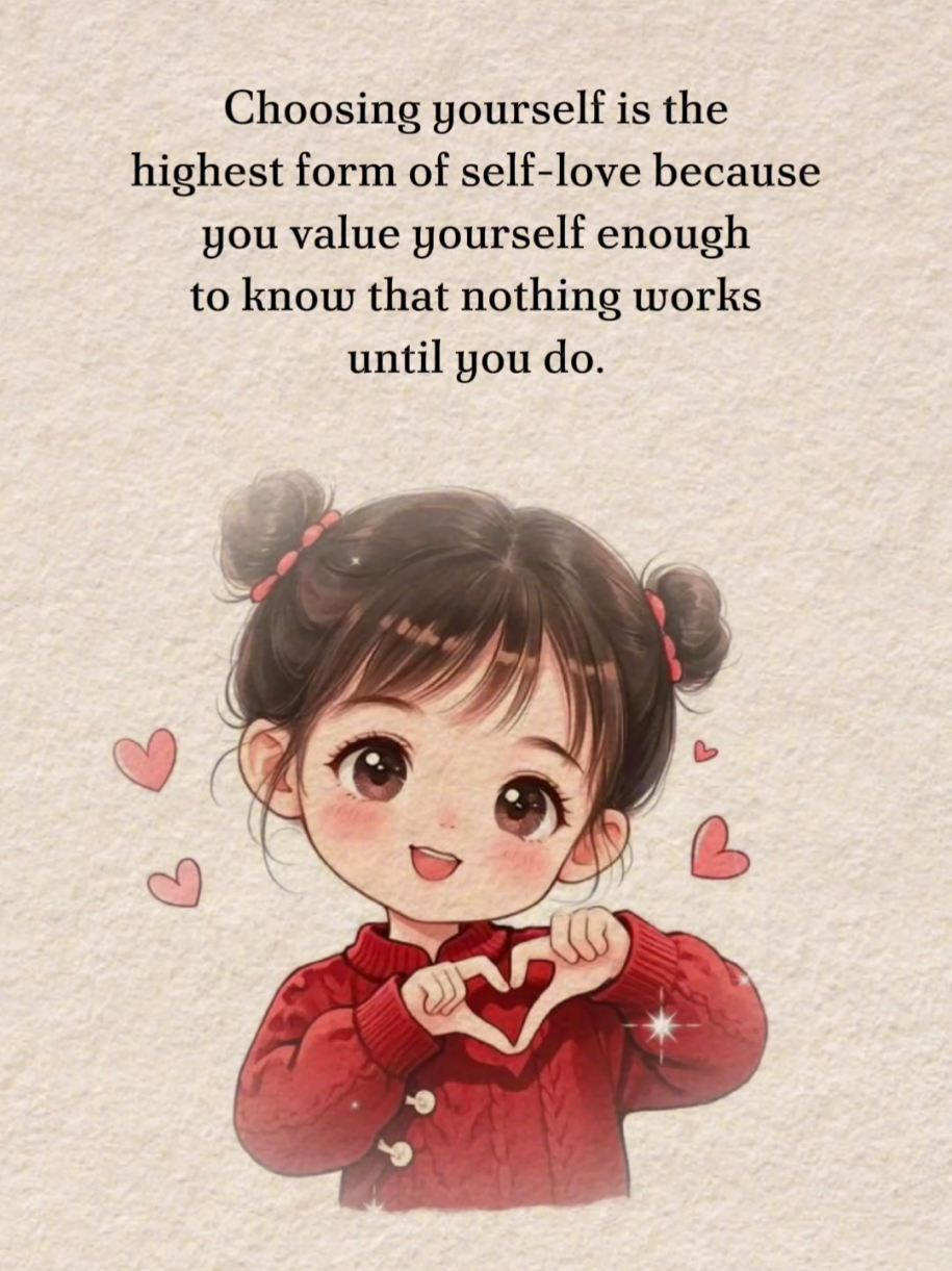 Choosing yourself is the highest form of self-love because you value yourself enough to know that nothing works until you do. #capcut #quotes #selflove #SelfCare #selfworth #loveyourself #positivevibes #goodvibes #goodvibesonly #foryoupage #foryou #fyp 