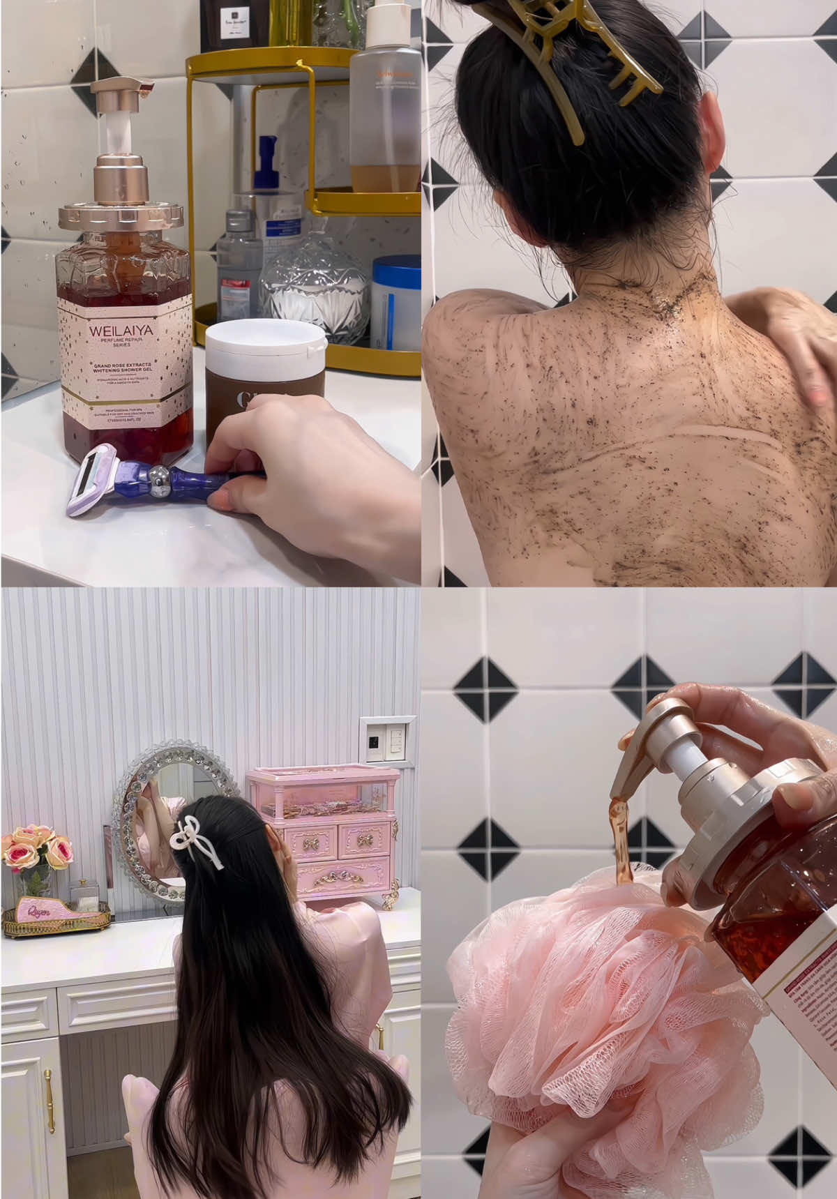 Bodycare with me 🫧🎀 #yeubanthan #bodycareroutine #cleangirl #SelfCare #chamsocda 