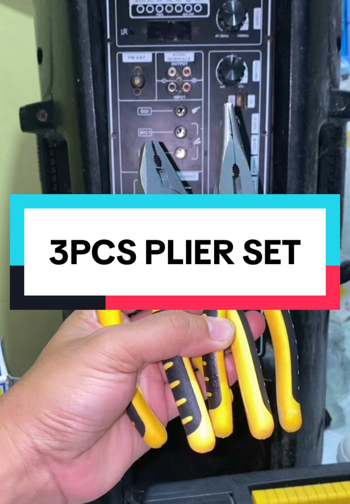 Wala pang 200 pesos mag kakaroon ka na ng Pliers Set na ito. 3PCS Heavy Duty Pliers Tool Set 6 Inches Long Nose Pliers Set Heavy Duty Pliers Tool #Pliers #PlierSet #CombinationPlier #LongNosePlier #CuttingPlier #sidecutters #HeavyDuty #Electrical #electrician #wiringinstallation #maintenance #tools #electricalengineering #homeessentials 