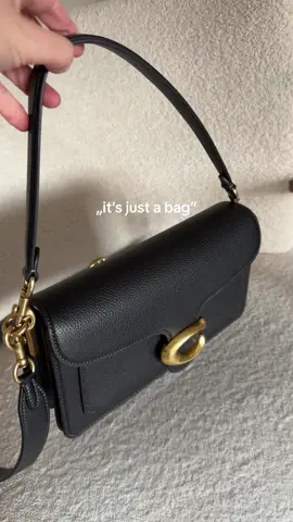 liebe sie für den alltag! Coach Tabby 26 black #whatsinmybag #coach #coachbag #coachtabby @Coach 