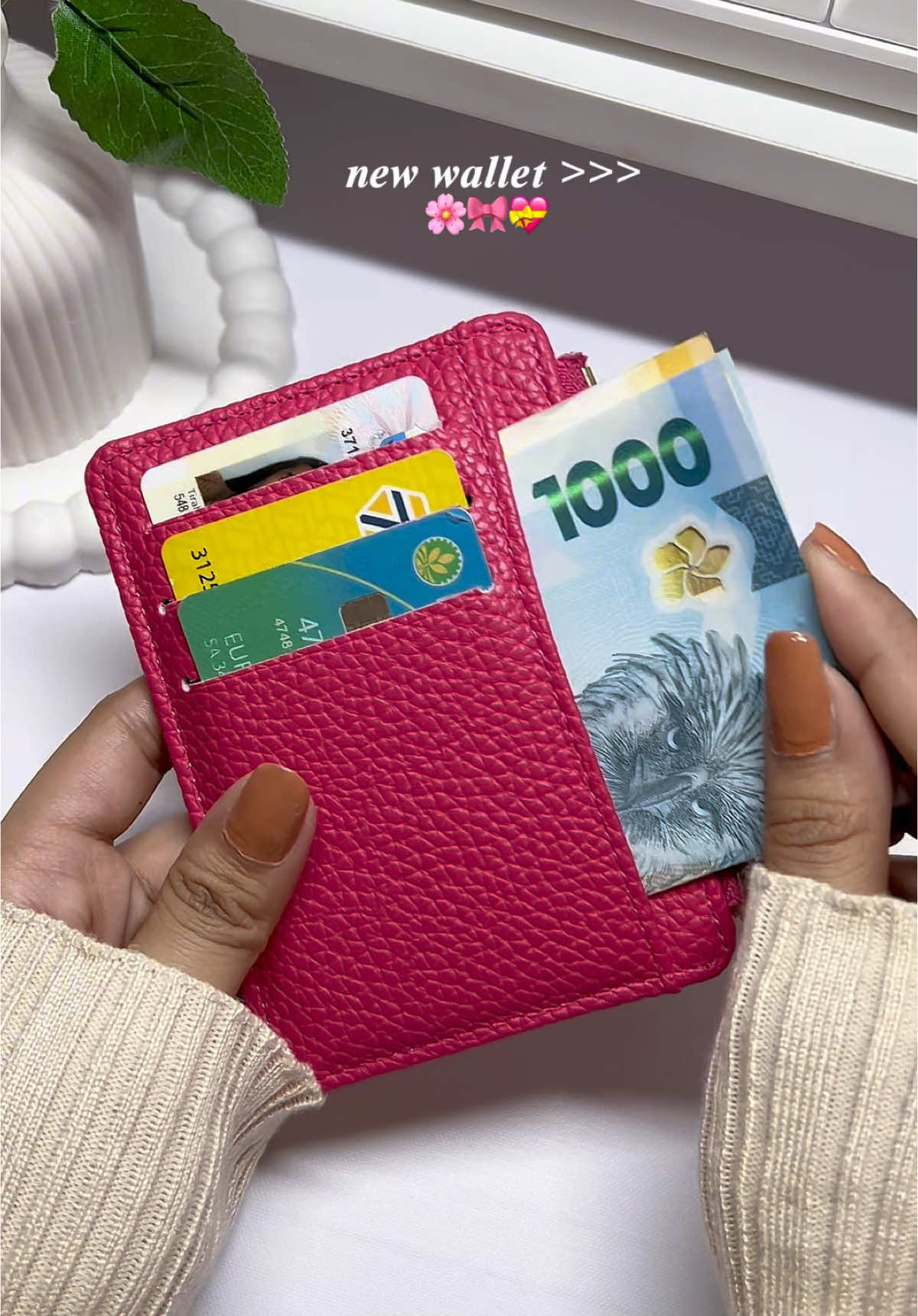 You can never go wrong with pink wallet 💯🎀🌸💝 #wallet #pinkwallet #coinpurse #cardholder #trendywallet #walletforwomen #tiktokfinds #fypシ #trending #viral 