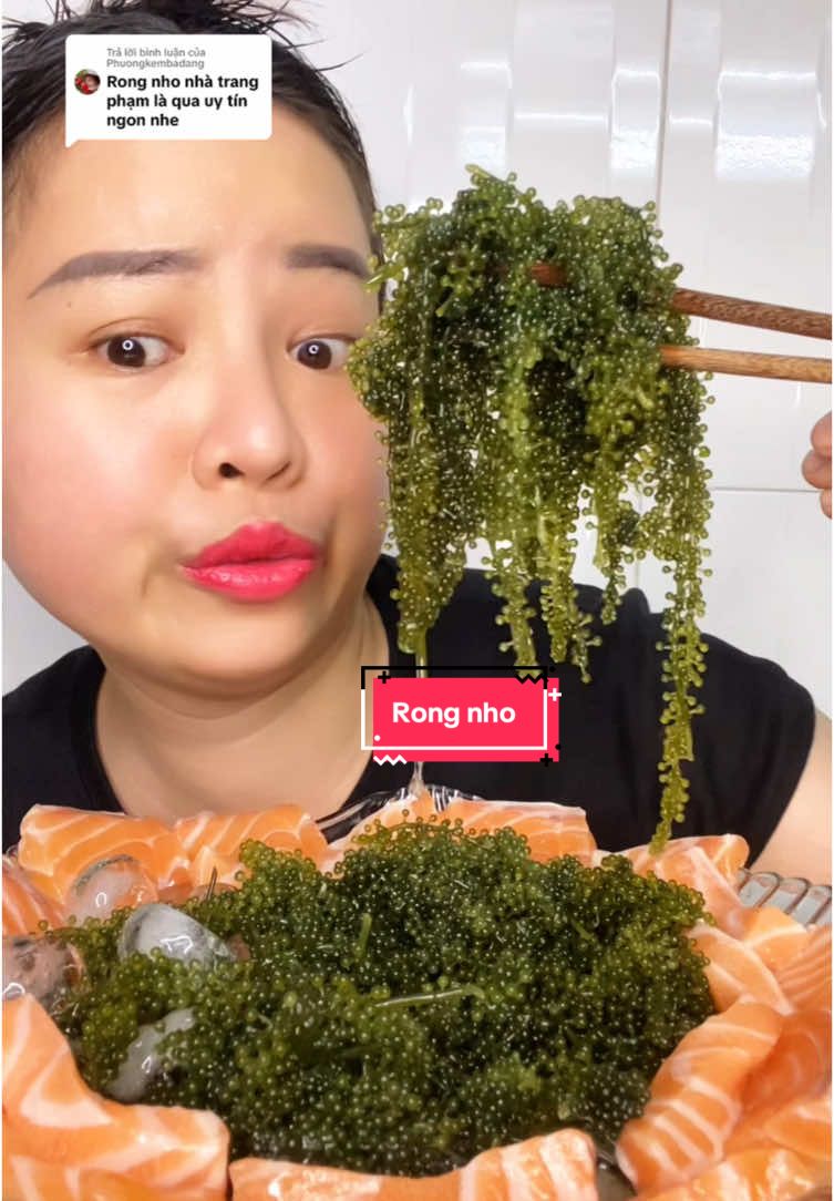 Trả lời @Phuongkembadang rong nho ăn tốt cho sức khỏe các chị có thể ăn thay rau xanh luôn nè #LearnOnTikTok #bepcuaphuongdongthap #viral #fyp #viralvideo #asmr #suckhoe #mukbang #food #cooking #ancungtiktok #reviewfood #tiktokfood #rongnho #rongnhotachnuoc #rongnhotrangpham 