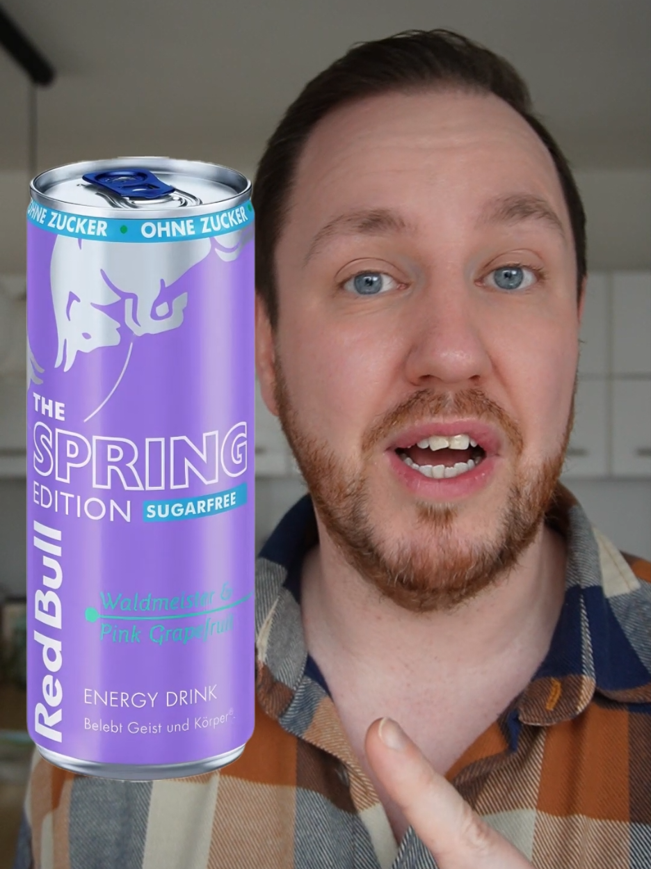 Red Bull: Spring Edition 2025 Waldmeister Pink Grapefruit (mit Zucker)🌿🟣🍊🥤⚡ #redbull #redbullenergy #redbullenergydrink #energydrink #energydrinks #energy #springedition #frühling #waldmeister #pinkgrapefruit #getränke #drinknews #erfrischungsgetränk #foodtest #foodtester #derfoodtester #foodnews #foodnews_de #foodblogger_de #foodneuheiten #tiktokfood #foodschau 