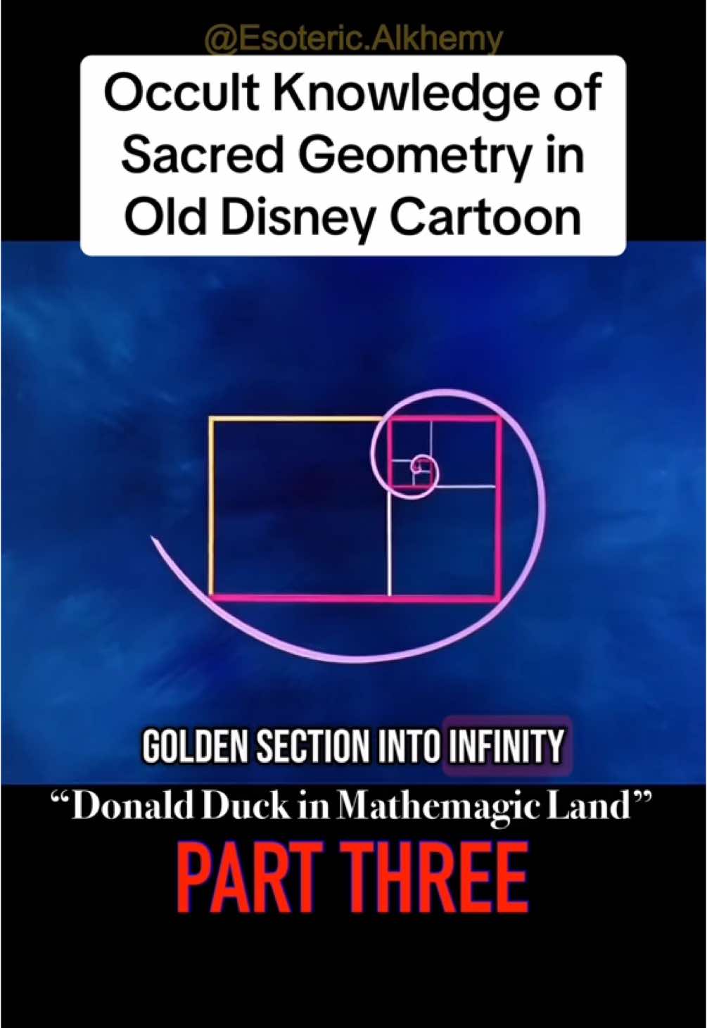 Part 3 - Occult knowledge of Sacred Geometry in an old Disney cartoon called Donald Duck in Mathemagic land #sacredgeometry #disney #cartoon #donald #donaldduck #pythagoras #pythagoreantheorem #math #occultknowledge #occulttok #occult #esoteric #esotericknowledge #goldenratio #music #geometry #phi #ancienthistory #architecture #design #building #alchemy #architecturelovers #architecturedesign #architecturetiktok 