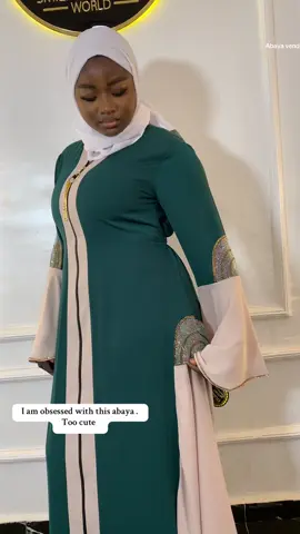 The word to describe this abaya is ‘beautiful’  From the Fabric to the style , to the color.  📍A18, Albarka shopping complex, Arisekola market, Bodija, Ibadan.  09121001226  #modestwearsnigeria #abayasellerinibadan #ibadantiktok🔥 #muslimahbride 