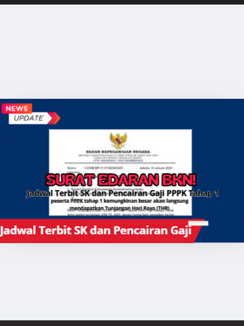 peserta PPPK tahap 1 kemungkinan besar akan langsung mendapatkan Tunjangan Hari Raya (THR)#PPPK #tiktokviral #ASN #fypシ゚ #honorer #menpanrb #fypシ #fypdongggggggg #fyppppppppppppppppppppppp