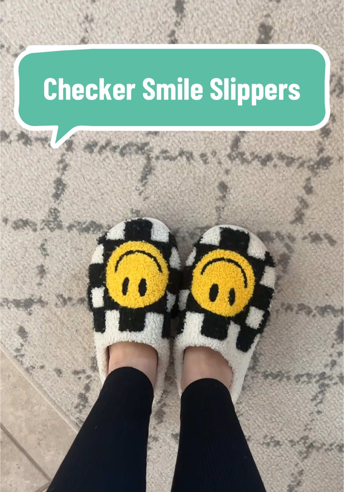 Replying to @Ayopopslive no gatekeeping around here! #slippers #smileslippers #cuteslippers #tiktokshopmademebuyit 