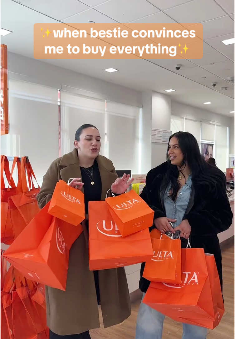 Bestie is always right, we don't make the rules 💁‍♀️ #ultabeauty #shopthestore #ultahaul #bestietime 