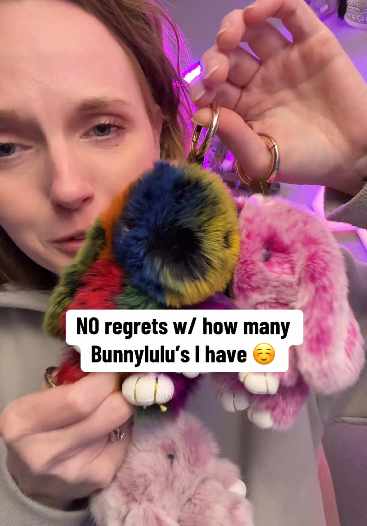 There’s no shamE in having 15 bunnylulu keychains. #bunnylulu #keychain #bunnykeychain #innerchild #ttslevelup #ttsdelightnow #giftguide #tiktokshopcreatorpicks #lovelanguage #seasonalgems #beminesocialarmy 